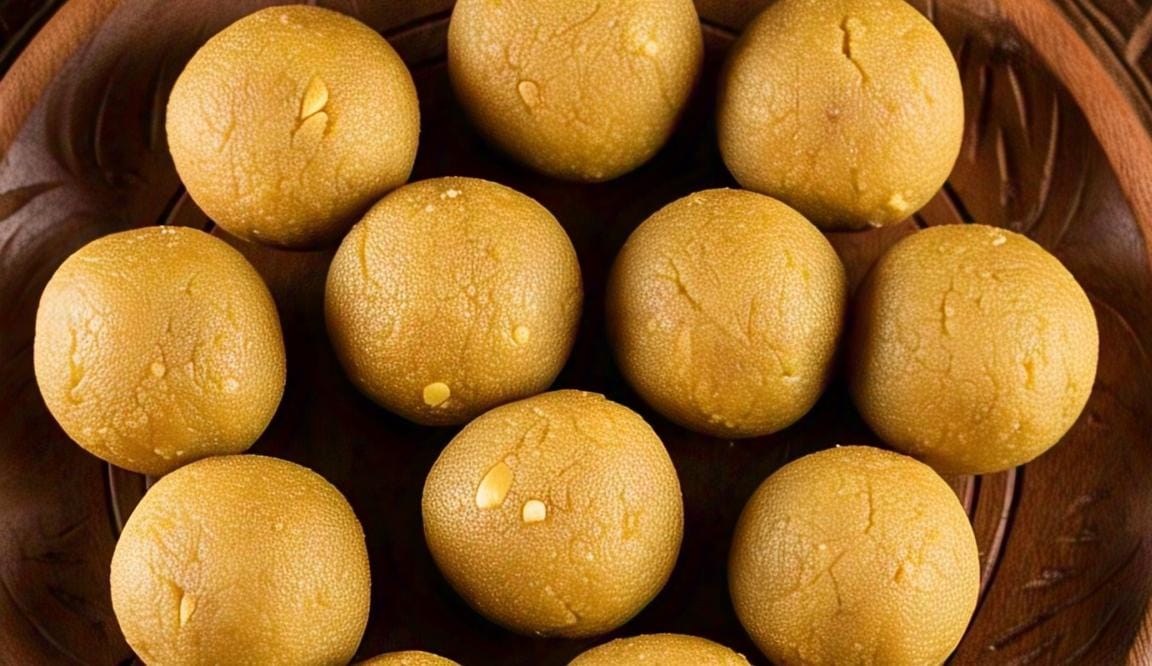 Sweet Sunshine Ladoo: A Taste of Punjabi Joy 🌸