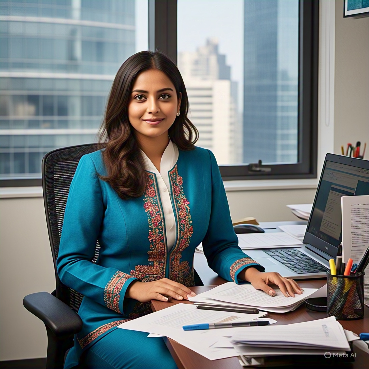 Sardarinis in Suits: Weaving Tradition into Triumph in the Workplace 💖
