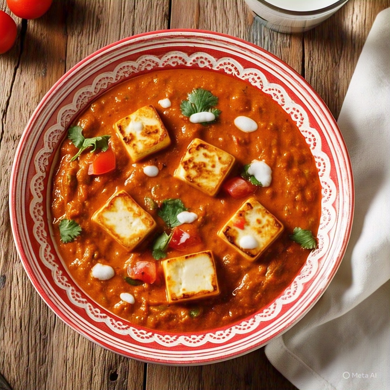 Creamy Tomato Paneer: A Punjabi Twist on Comfort Food