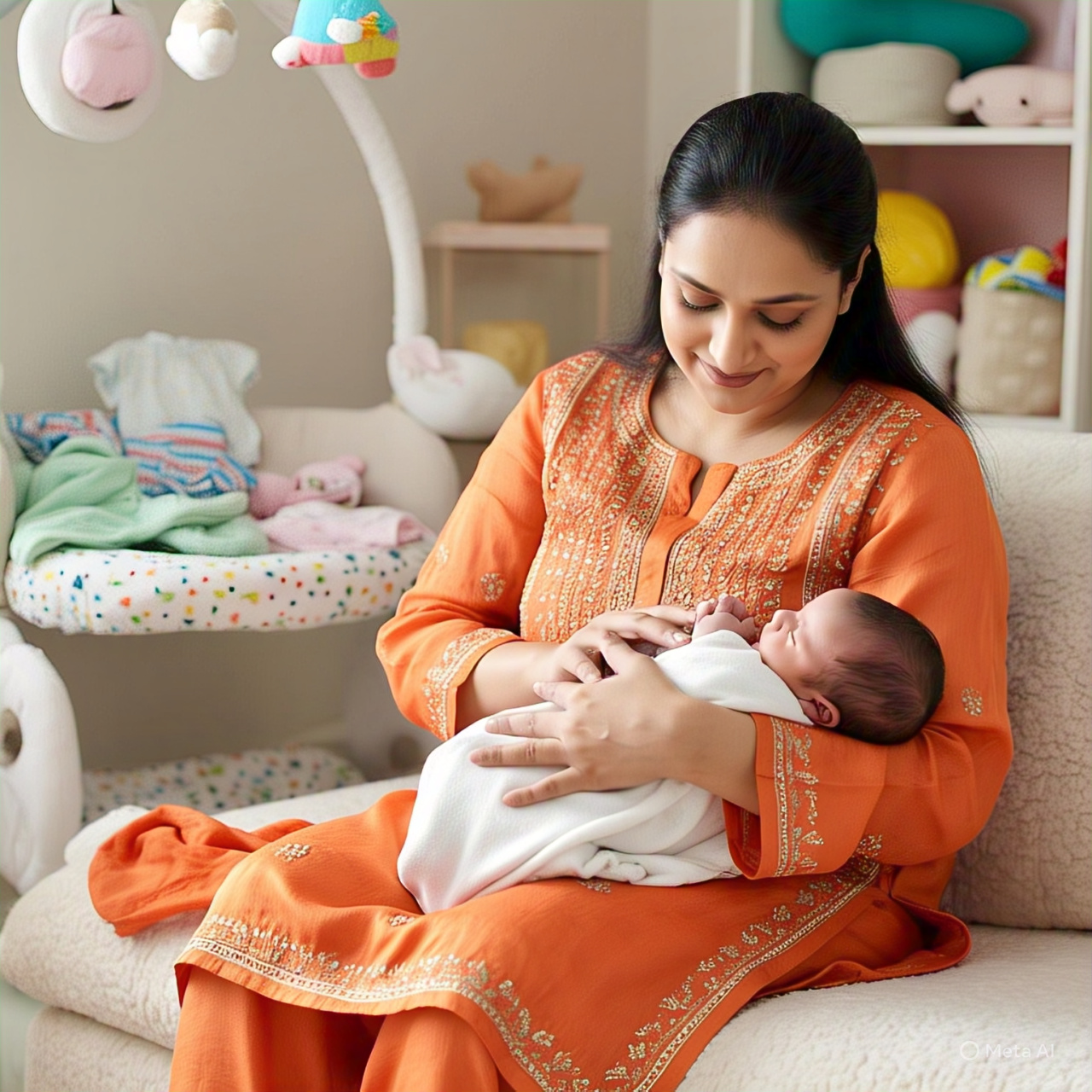 Punjabi Dadi&#039;s Nuskhe: Newborn Care the Punjabi Way 🌸👶 Baby Care Tip