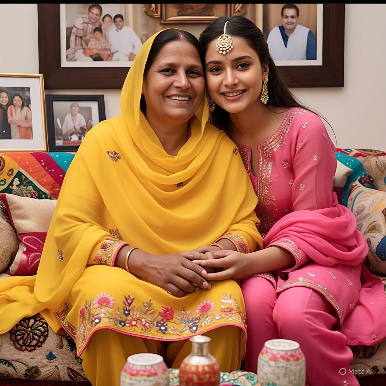 Sass Nooh Sweetness: Weaving Magic in Your Punjabi Family! ✨
