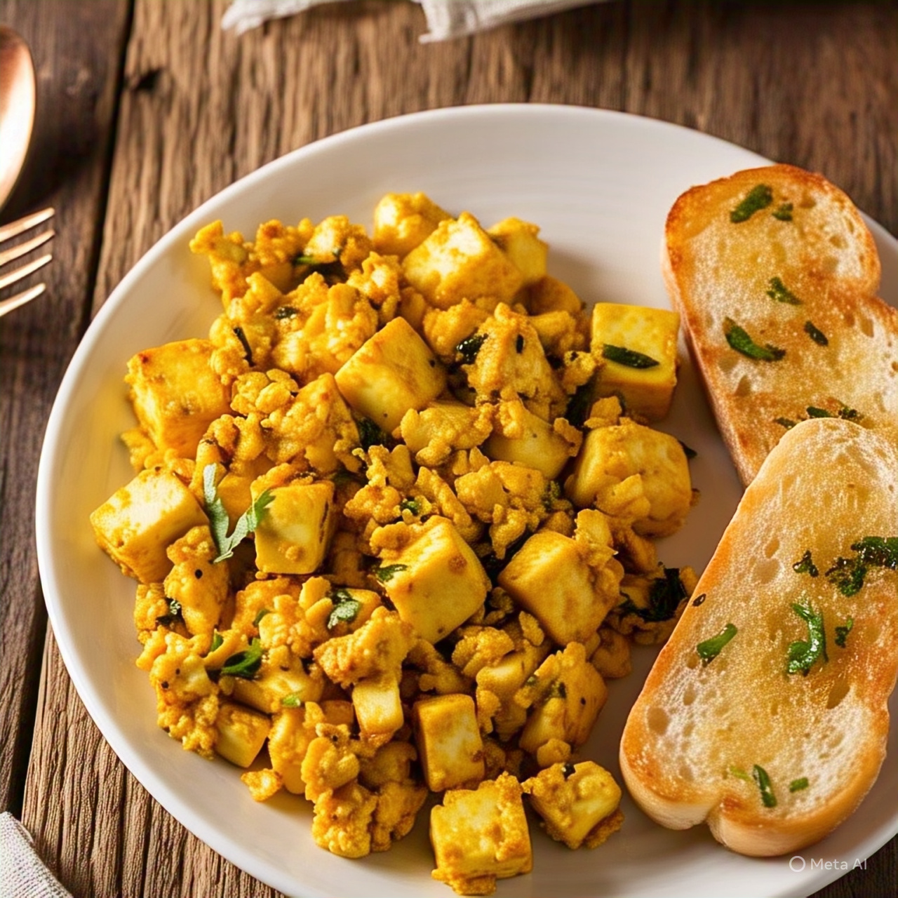 Savoury Scramble: Punjabi Paneer Bhurji Bliss 😊