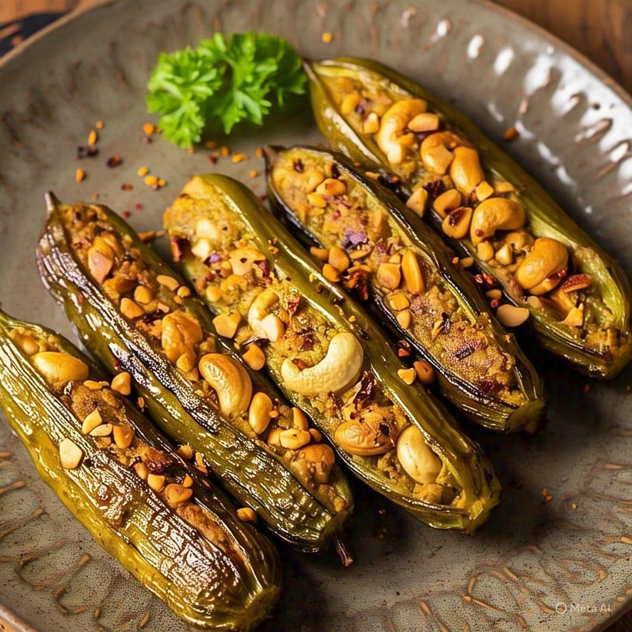 Bharwein Karele: Stuffed Bitter Gourd with a Sweet &amp; Tangy Twist!