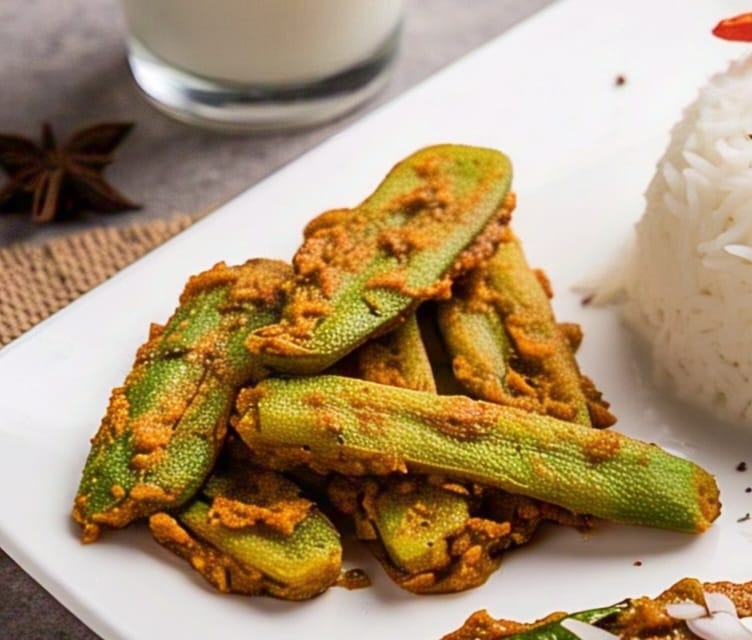 Acharri Bhindi: Tangy Okra Pickles for Your Soul! 🌸