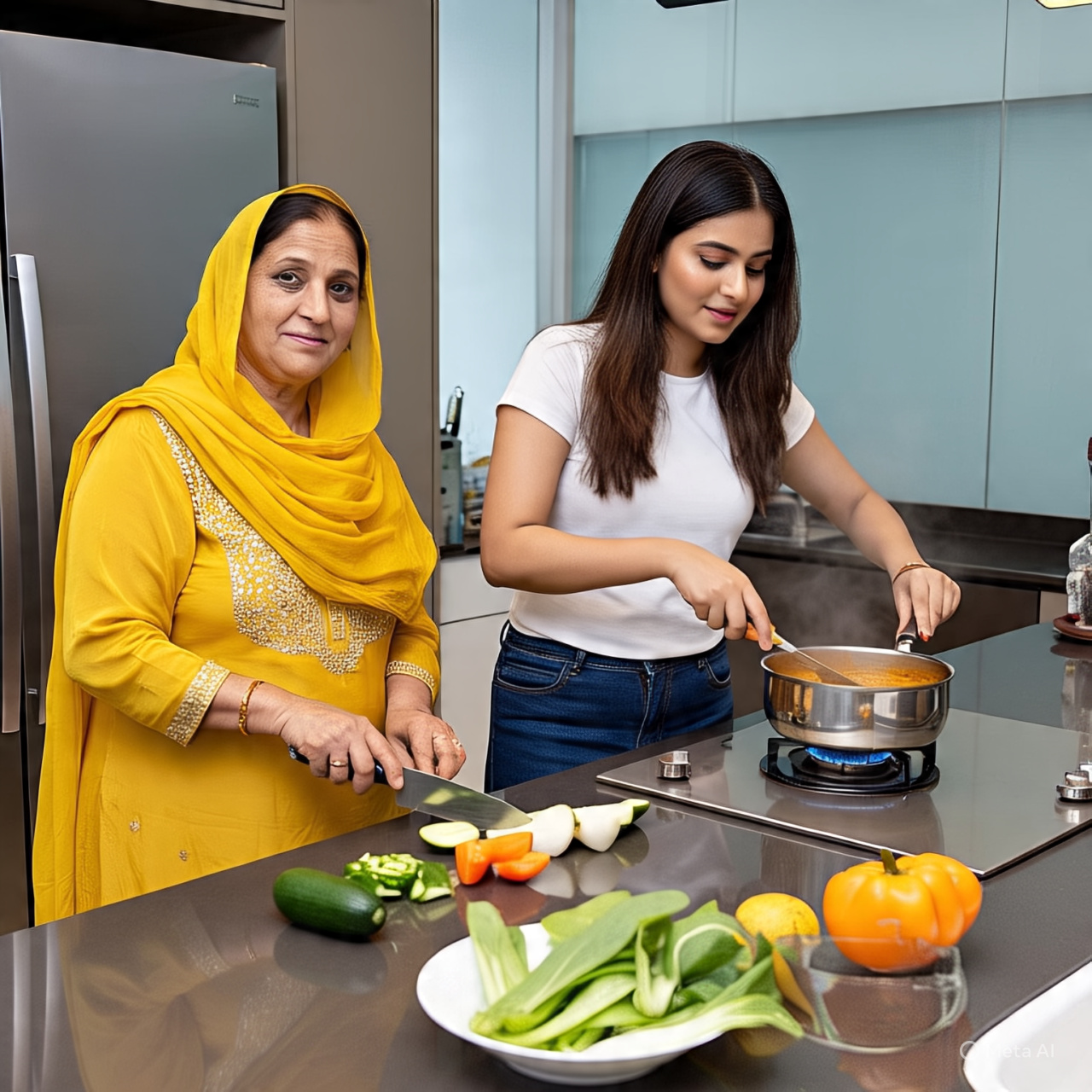 Sass-Nooh Cooking Collaboration 🌶️👩‍🍳💖