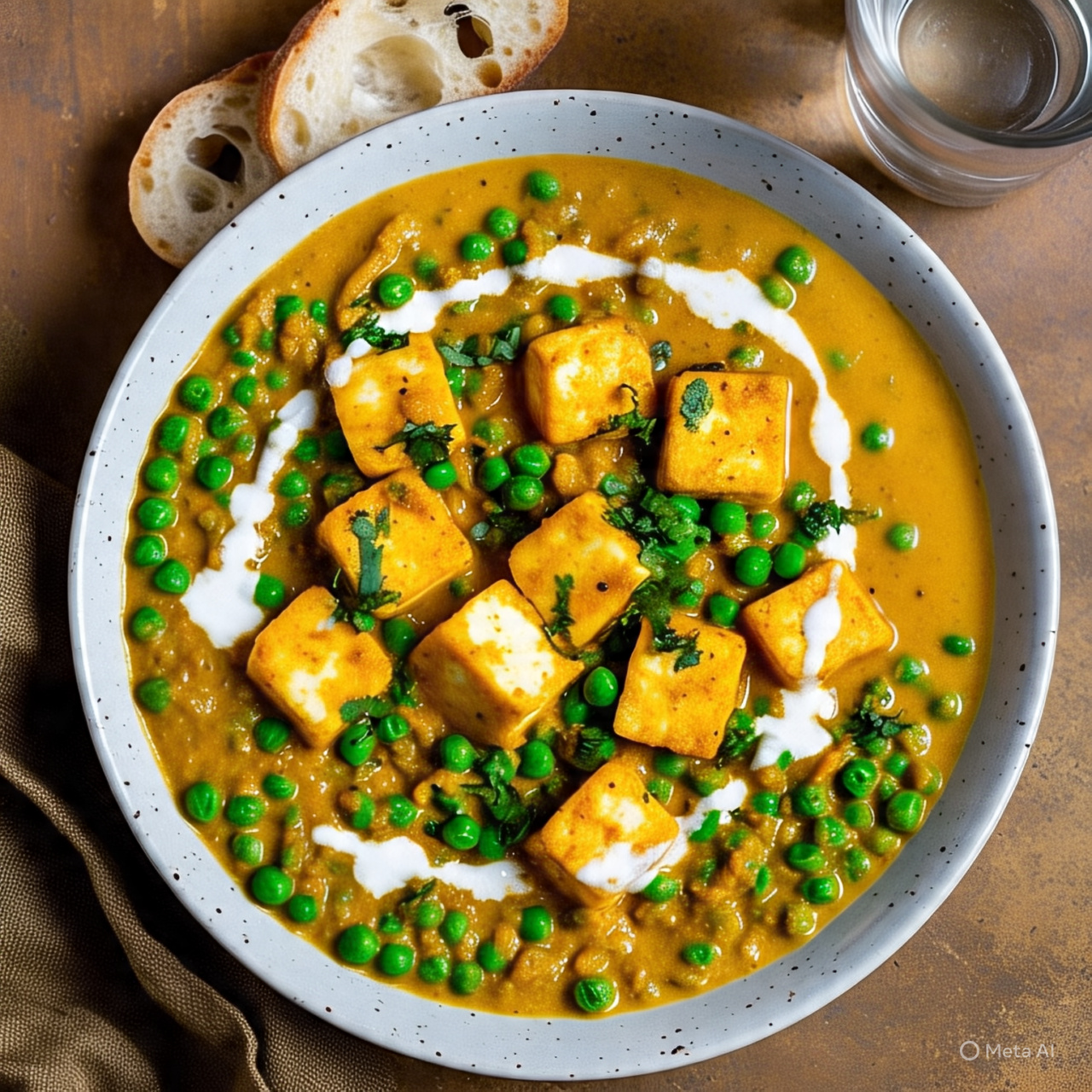 Punjabi Mater Paneer: Creamy Comfort, Punjabi Style 🌸 Recipe