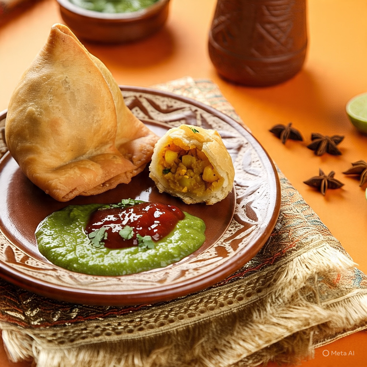 Aloo Samosa: Crispy, Spicy, Oh-So-Punjabi Street Food Delight! 🌸